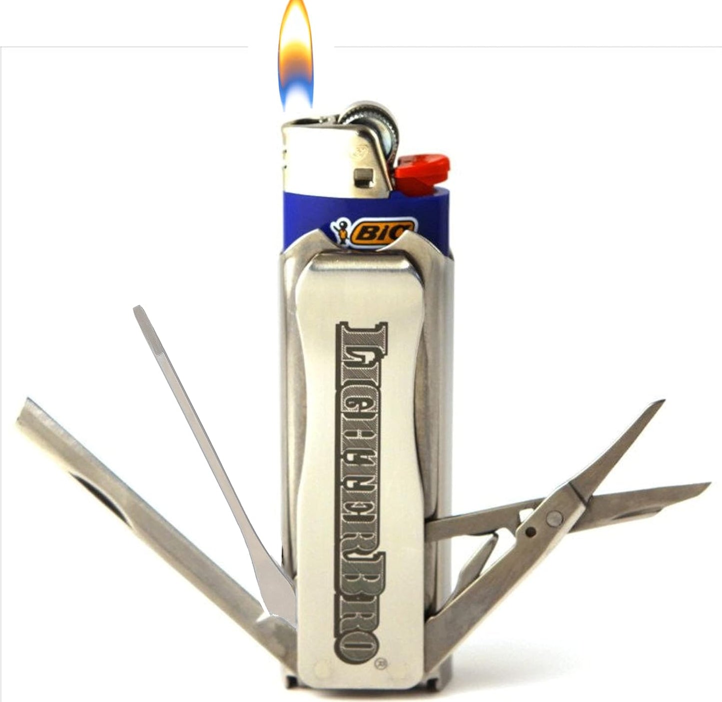 LighterBro Stainless Steel Lighter Sleeve
