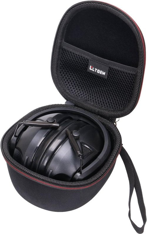 LTGEM Case for Peltor Sport Tactical 100 & 300 & 500 Electronic Hearing Protector - Hard Storage Protective Carrying Bag