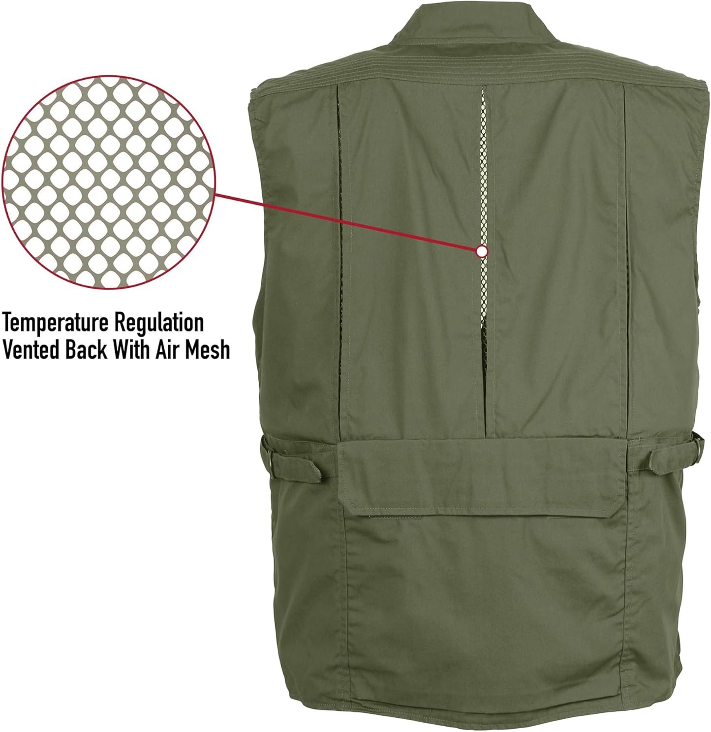 Rothco Conceal-Ops Plainclothes Vest - Ultimate Everyday Carry Utility