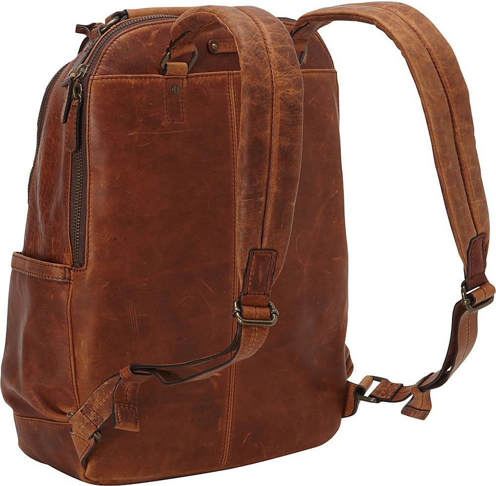 FRYE Logan Backpack Backpack Cognac Antique Pull Up One Size