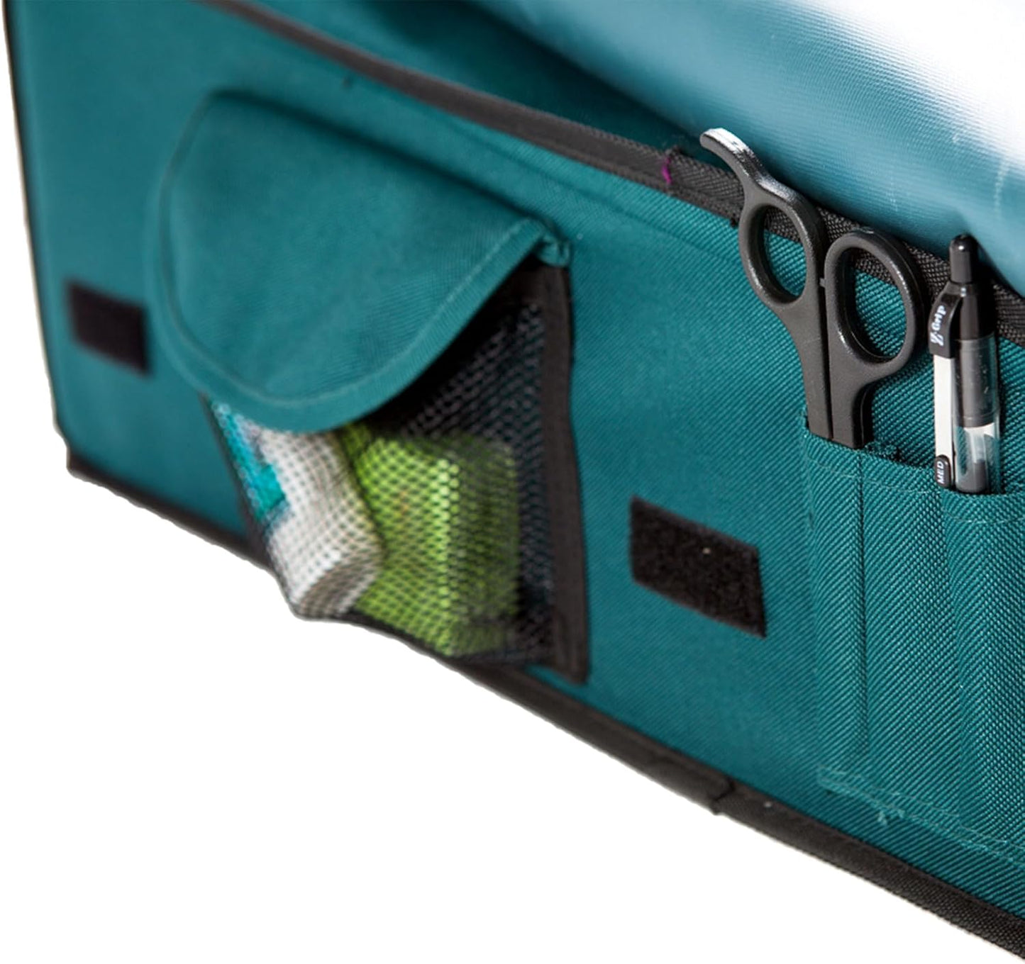 Expandable Disc-O-Bed Footlocker - Under Cot Storage for Camping Gear, Green