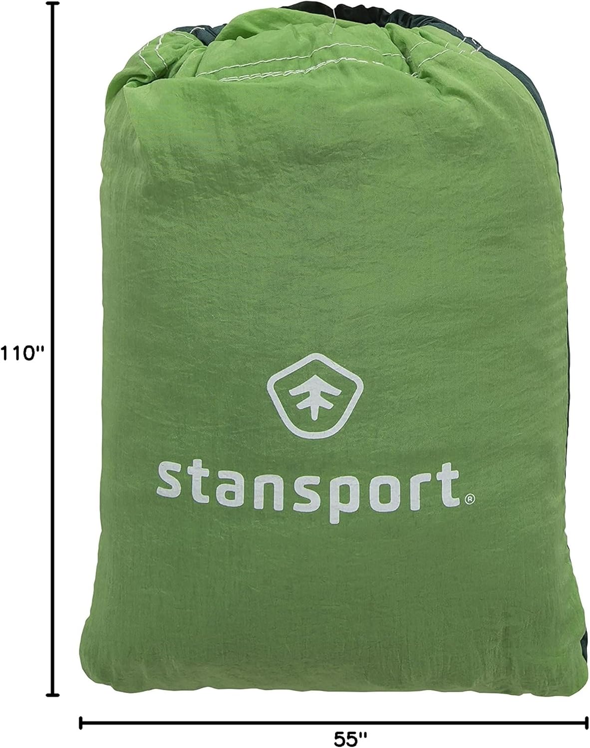 Stansport Packable Parachute Nylon Hammock, Teal, One Size (30600-10)