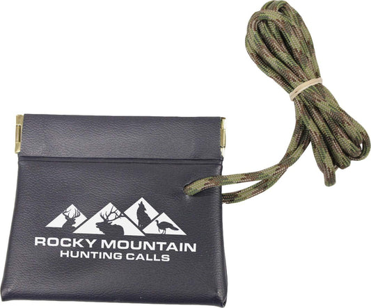 Rocky Mountain Hunting Calls 305 Rockies Diaghram Call Carrying Case/Pouch with Lanyard