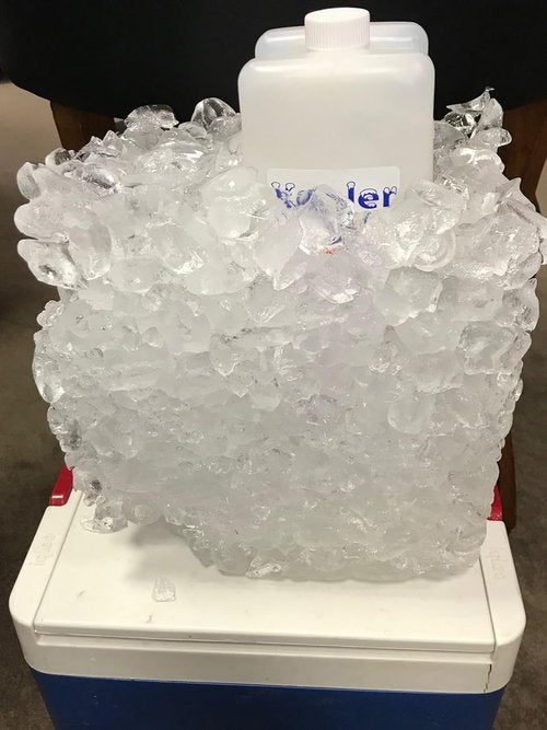 Kooler Kube The Ice Extender White, 3.5x3.5x12.25
