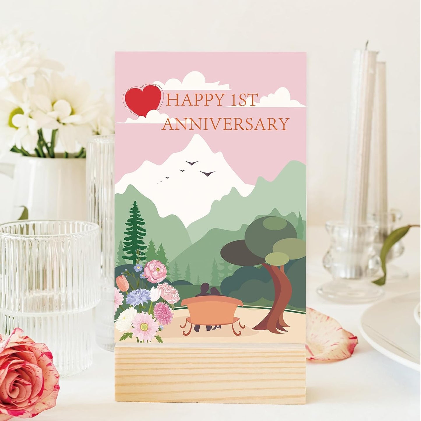 OJsensai Cute Wedding Card, Funny Engagement New Card for girlfriend boyfriend, Comfort Wedding Decoration Gifts from Husband Wife, Happy Valentine's Day