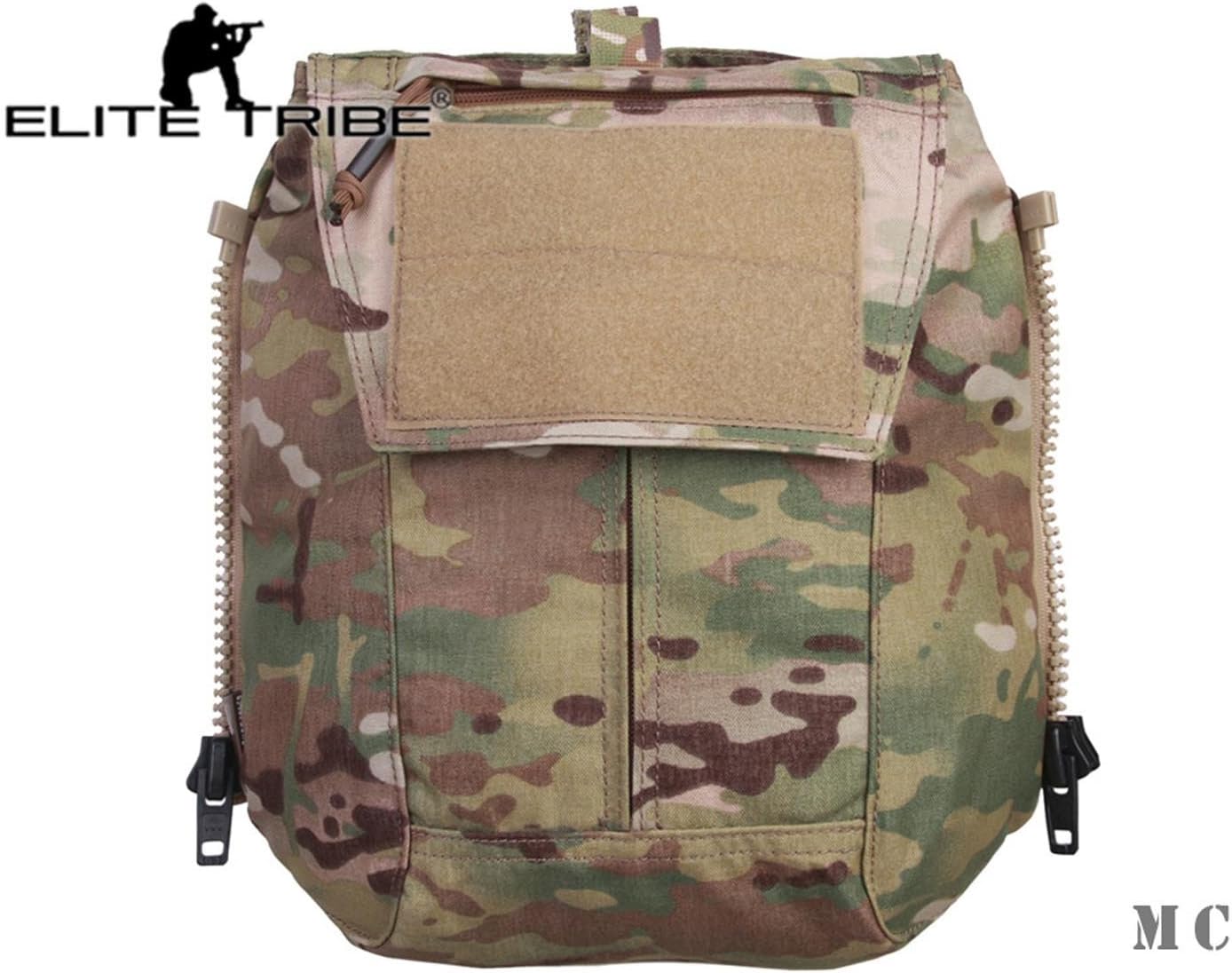 Tactical Pouch Zip-ON Panel for Vest Plate Carrier AVS JPC2.0 CPC Gear