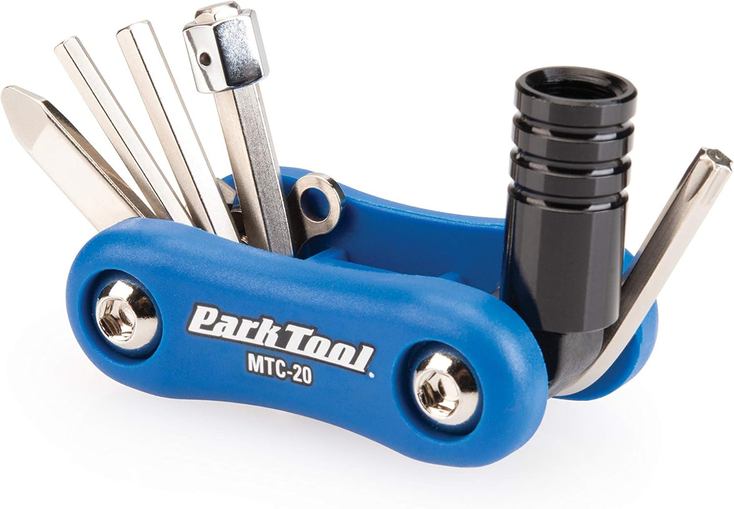 Park Tool MTC-10 Bicycle Multi-Tool with 3, 4, 5 & 8mm Hex Wrenches, T25 & Screwdriver