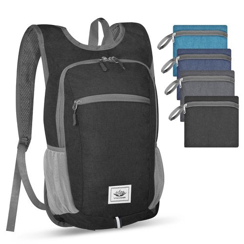 NB2GHYQJ Hiking Backpack Small Lightweight Packable Foldable foldable backpack Packable Camping Hiking for Backpack (Black)
