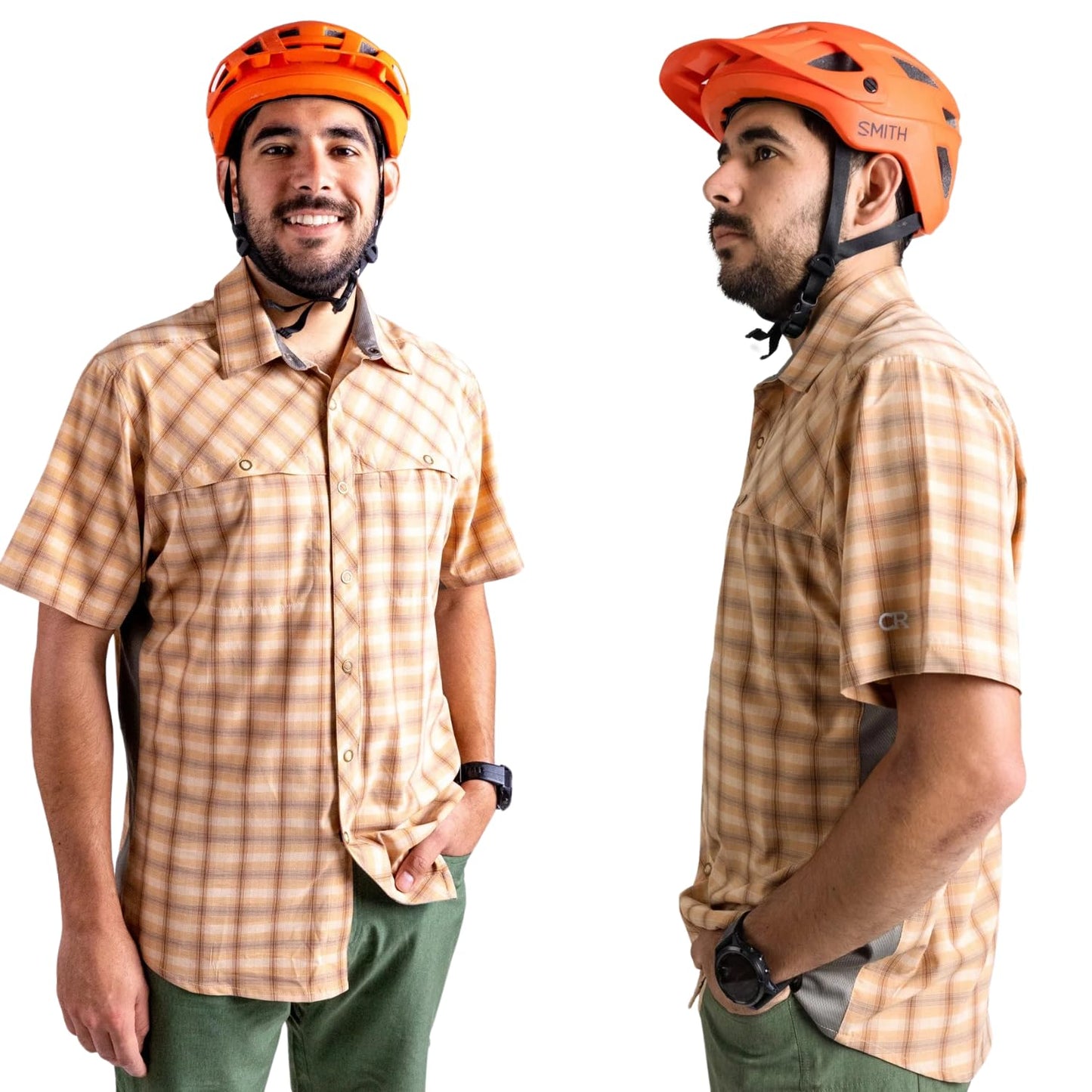 Club Ride Apparel Men's Quest Shirt, Short Sleeve Cycling Jersey, Blue Daiquiri, X-Large