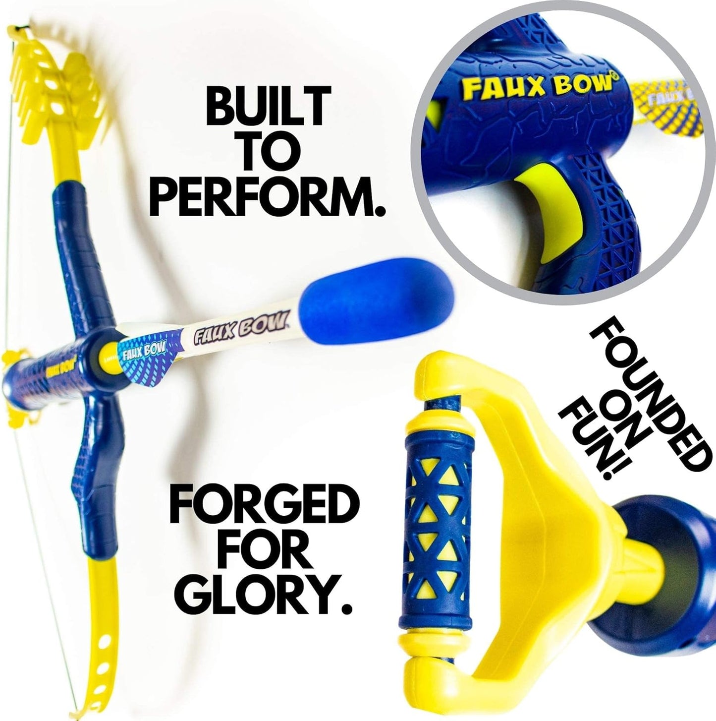 4.0 Kyanite - Impact Foam Tip Kids Bow and Arrow - Kids Archery Set - Shoots Targets Over 120 Feet - Best Outdoor Toy for Boys and Girls - Backyard Target Practice