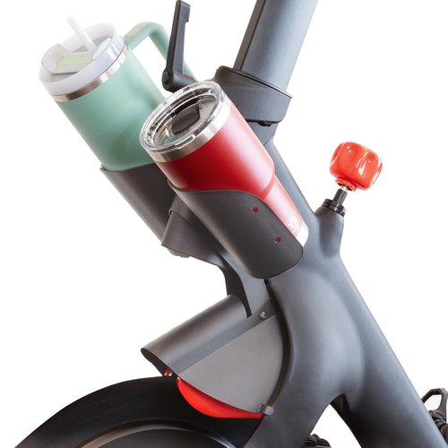 XL Replacement Bottle Holders for Original Peloton Bike with Mounting Bracket, Solid All-Black Metal Design, Direct Replacement Mount - Fits YETI + Nalgene + Hydro Flask
