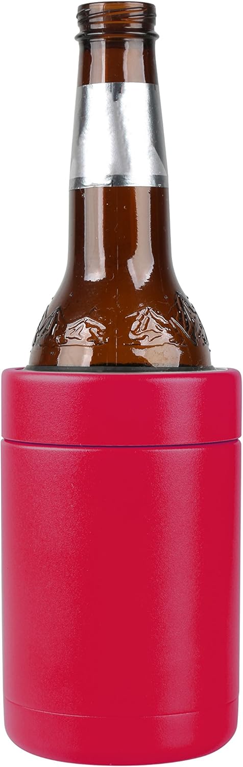 Tahoe Trails 12 oz Stainless Steel Double Wall Vacuum Insulated Can Cooler (Blue)