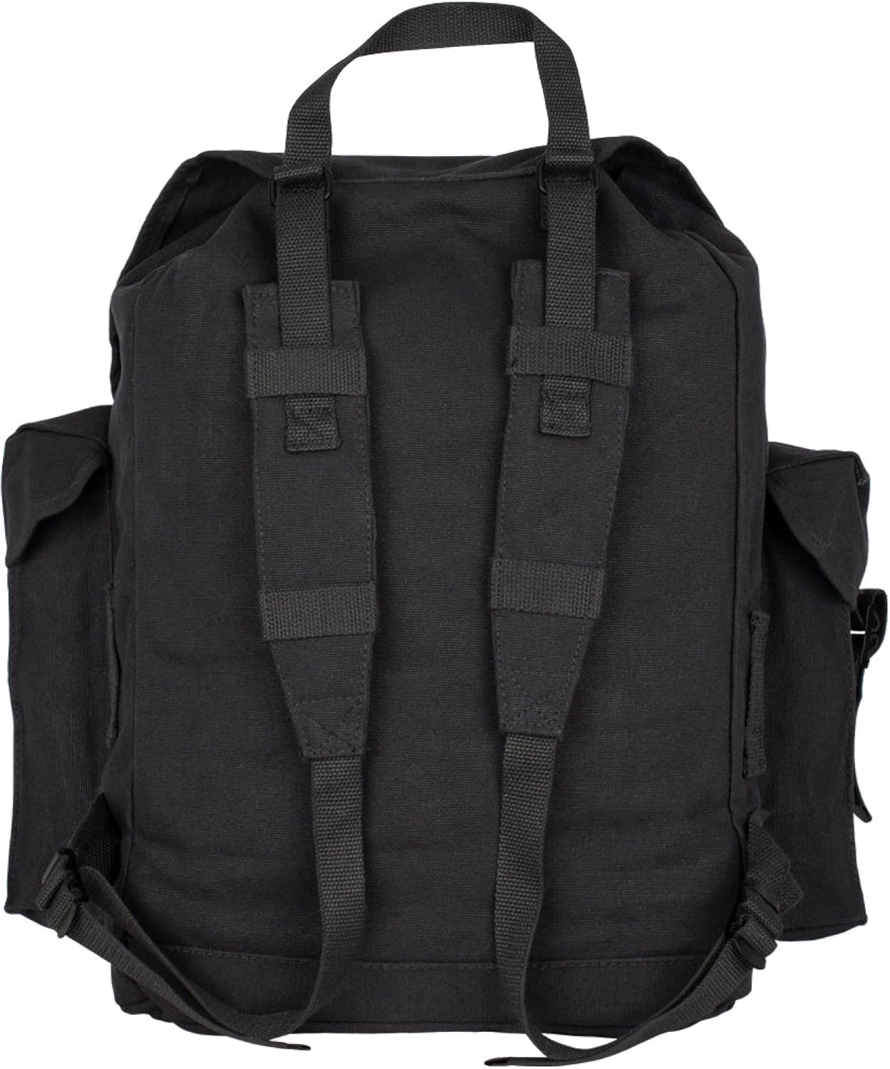 Fox Outdoor Products NATO Style Rucksack - Classic Multi-Pocket Versatile Backpack with Modular Webbing & Storm Flap Closure