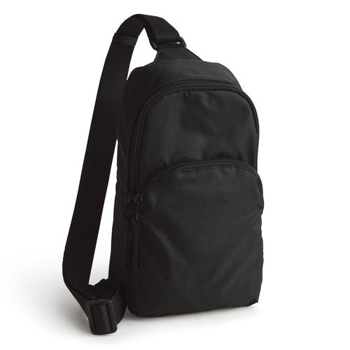 Vera Bradley Ripstop Lorman Sling Backpack, Moonless Night