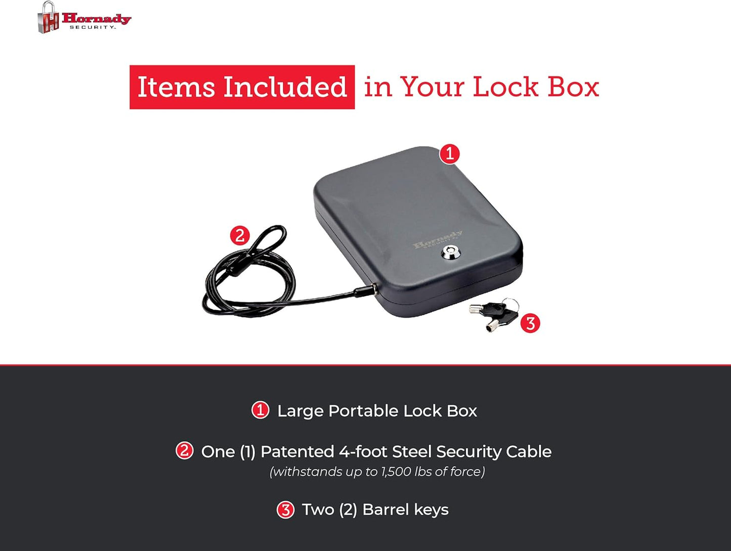 Hornady Lockbox for Guns and Valuables