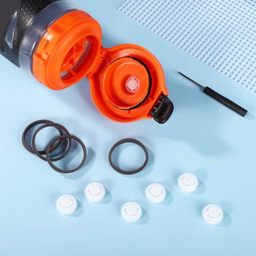 lasuroa Dispensing Valves Compatible with Gatorade Water Bottle, 11pcs Water Bottle Replacement Include Valve Gasket Screwdriver Water Bottle Insert Accessories for Gatorade GX 32oz Water Bottle