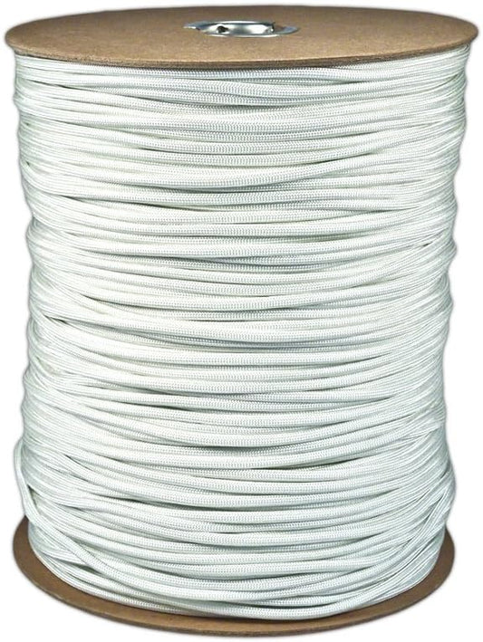 PARACORD PLANET | Type III 550 LB Tensile Strength 7-Inner Strands Paracord – Great for Outdoor Recreation, Fishing, Hunting & Camping | Various Sizes & Colors