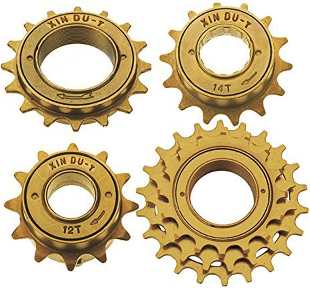 SENQI Bike Freewheel Sprocket Gear Single Speed 12T 14T 16T and 3 Speed
