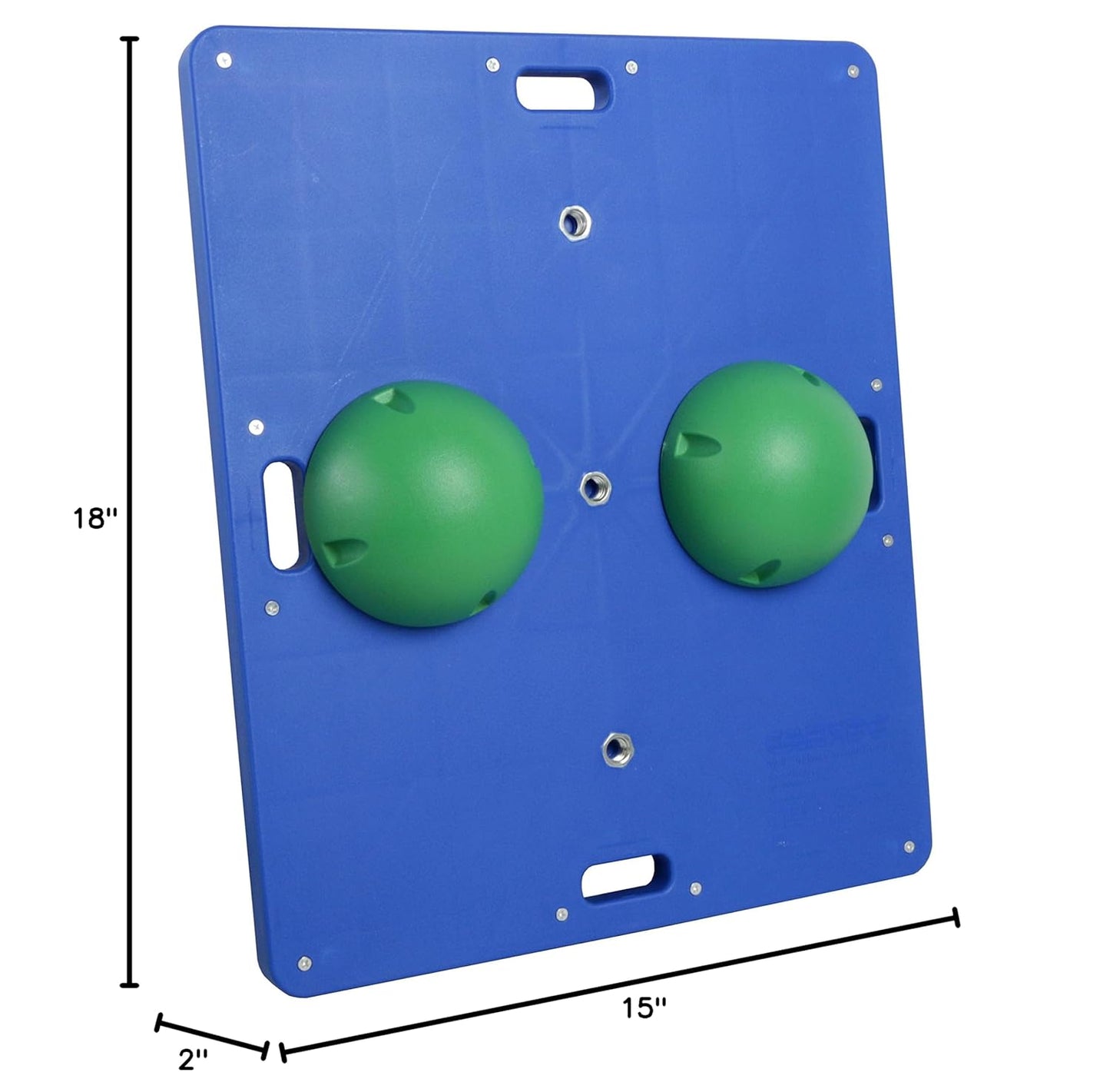 CanDo Balance Board 14x18 Inch, 2.5 Inch Height, Blue