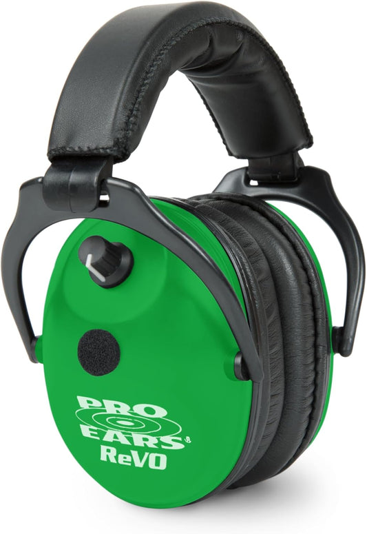 Pro Ears ReVO Electronic Earmuffs, Child-Sized Hearing Protection Muff, NRR 25, Dual Circuit Board, Exclusive DLSC Technology