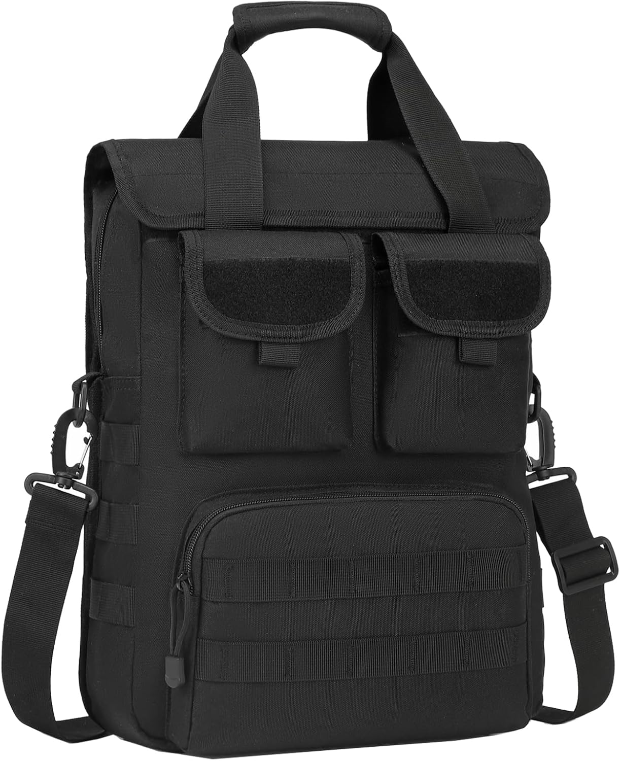 ArcEnCiel 12.9-14 Inch Laptop Tactical Messenger Bag Men MOLLE Sling Pack Briefcase Gear Handbags Utility Carry Satchel