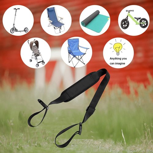 Sewzig Carry Strap for Beach Chair Folding Chair, Adjustable Replacement Folding Chair Shoulder Strap for Beaches Camping Fishing Backpacking Picnics