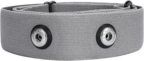 Rich Green Valley Heart Rate Monitor Chest Strap Replacement Belt Compatible with Polar H10 H9 H7 H1 Wahoo Tickr Garmin HRM Black&Gray