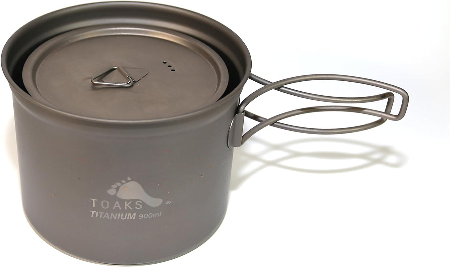 TOAKS Titanium 900ml Pot with 115mm Diameter