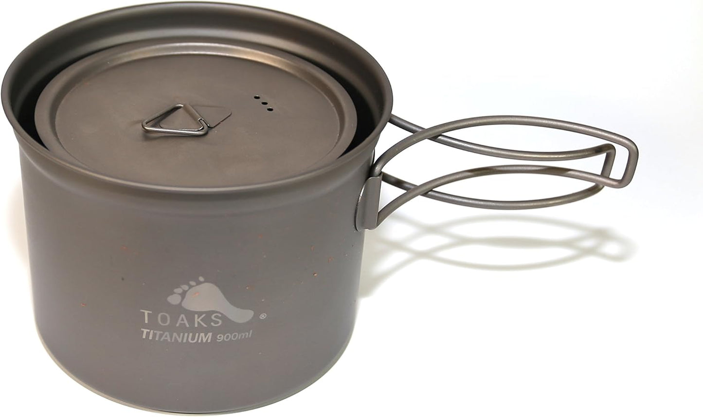 TOAKS Titanium 900ml Pot with 115mm Diameter