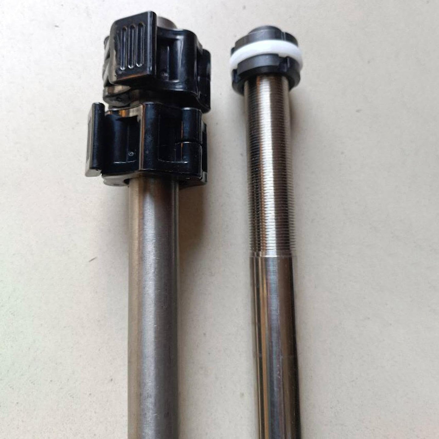 Fancyes Dumbbell Bar Handle Forearm Trainer Home Gym Wrist Fitness Equipment Loadable Lockable Adjustable Forearm Strength Exerciser, Thread Lock