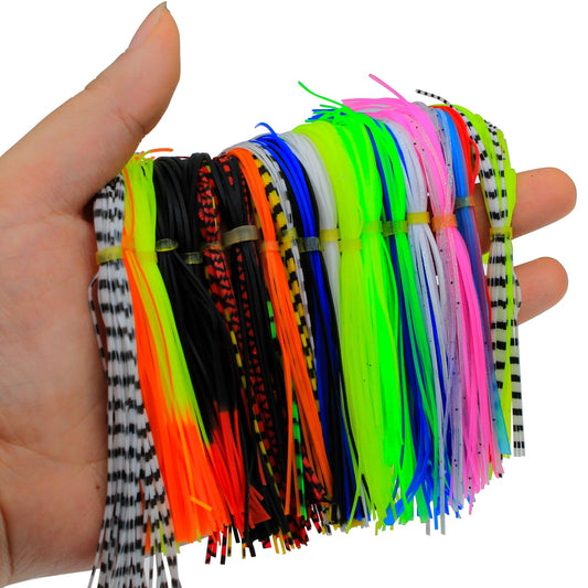 Ghanneey 18pc Fly Tying Materials Colorful Fishing DIY Fishing Accessory for Make Fly Fishing Lure Flies 18 Colors