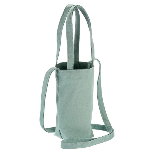 PATIKIL Water Bottle Holder with Strap, Portable Water Bottle Carrier Wide-Open Water Bottle Sleeve Pouch for Camping, Fishing, Hiking, Green