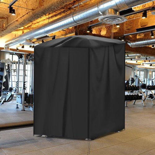 KY-HUAEN Power Cage Cover(Cover Only),Smith Machine Covers,83.5" H x 47" L x 67.7" W-Squat Rack Home Gym Accessories Outdoor and Indoor Universal Dust and Waterproof Four-Season Protective Cover