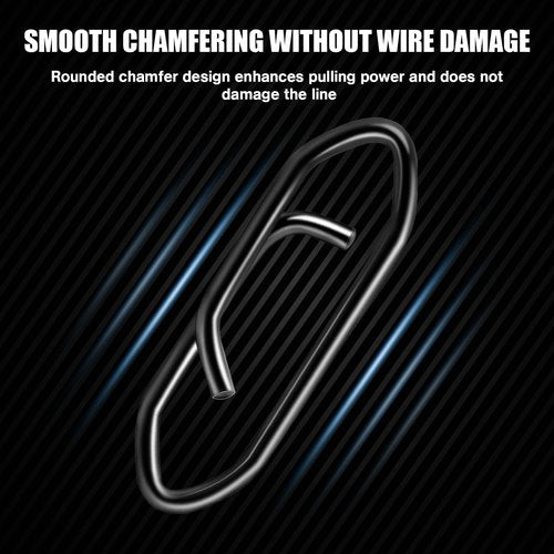 Darlingao 50 Pcs Speed Clips for Fishing Lures, Fishing Speed Clips, Fishing Snaps Saltwater, Freshwater Stainless Steel, Fishing Quick Clips, Fishing Clips Quick Change, Small Size