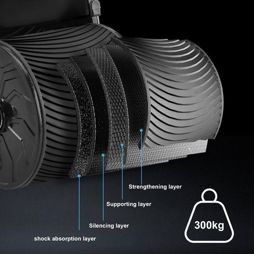 Pafal Elbow Support Automatic Rebound Abdominal Wheel,Ab Roller for Abdominal Exercise Machine,Dolly Core Strengthening Trainer Fitness Belly Training Ab Roller
