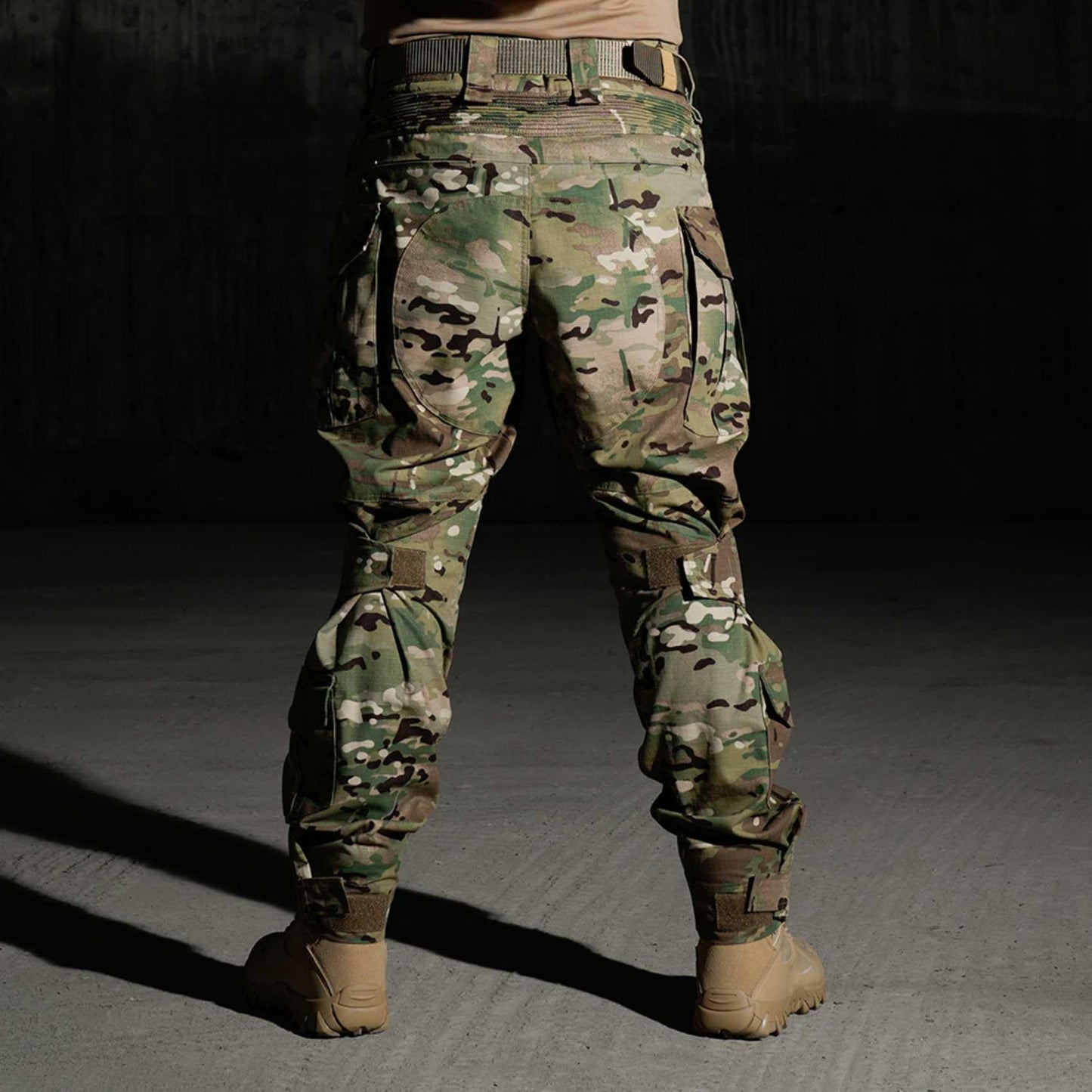 G3 Combat Pants,Military Tactical Pants,Outdoor Hunting Paintball Game Training Pants with Knee Pads (40) Multicam