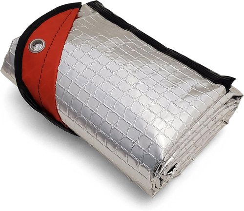 Coghlan's Emergency Bivvy Sleeping Bag - Lightweight Thermal Survival Shelter for Camping, Hiking & Outdoor Emergencies - Compact Mylar, Waterproof & Windproof (36" x 84")