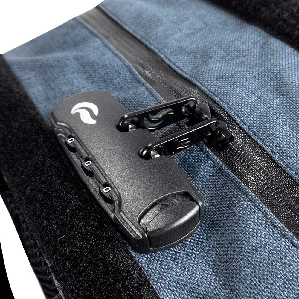 Skunk Urban Backpack Grey - Smell Proof - Water Resistant - NOW WITH COMBO LOCK