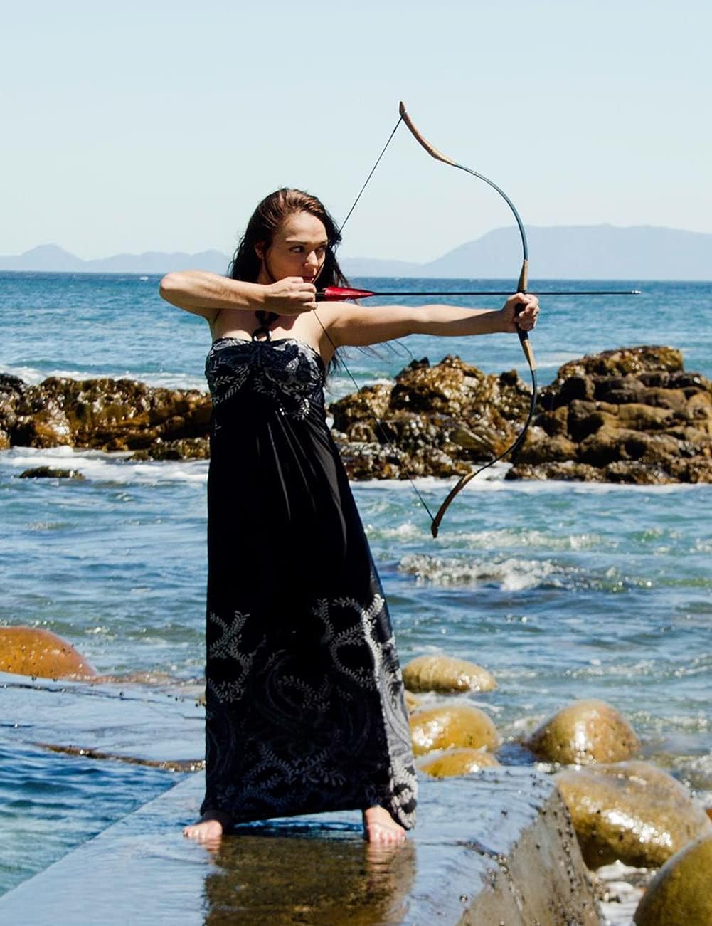 longbowmaker Hungarian Style Handmade Longbow Flagella Recurve Horsebow Archery 20-110LBS H1