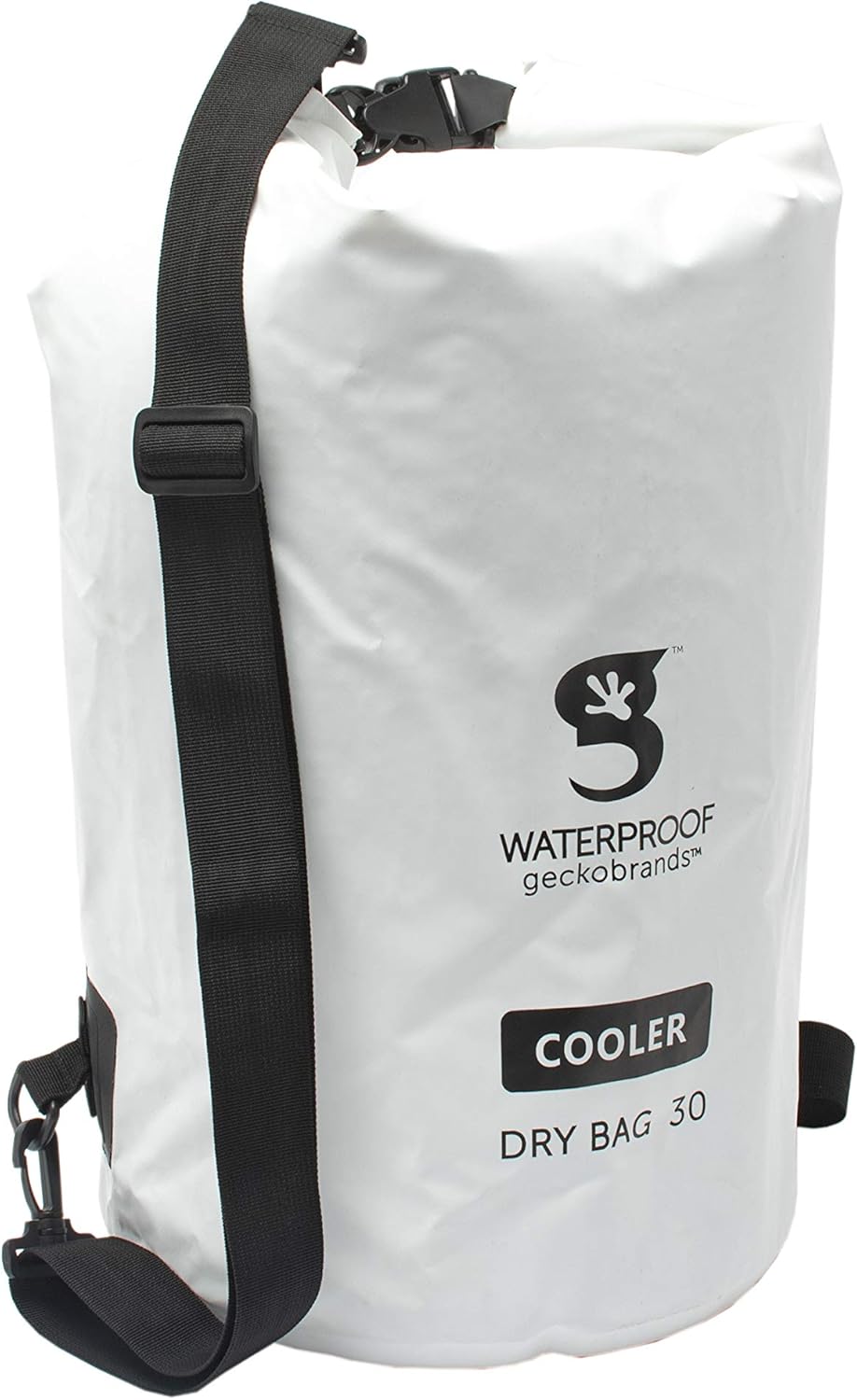 geckobrands 30L Dry Bag Cooler - Holds 24 Cans or 18 Bottles - Dry Bag Backpack, Perfect for Outdoor Activities