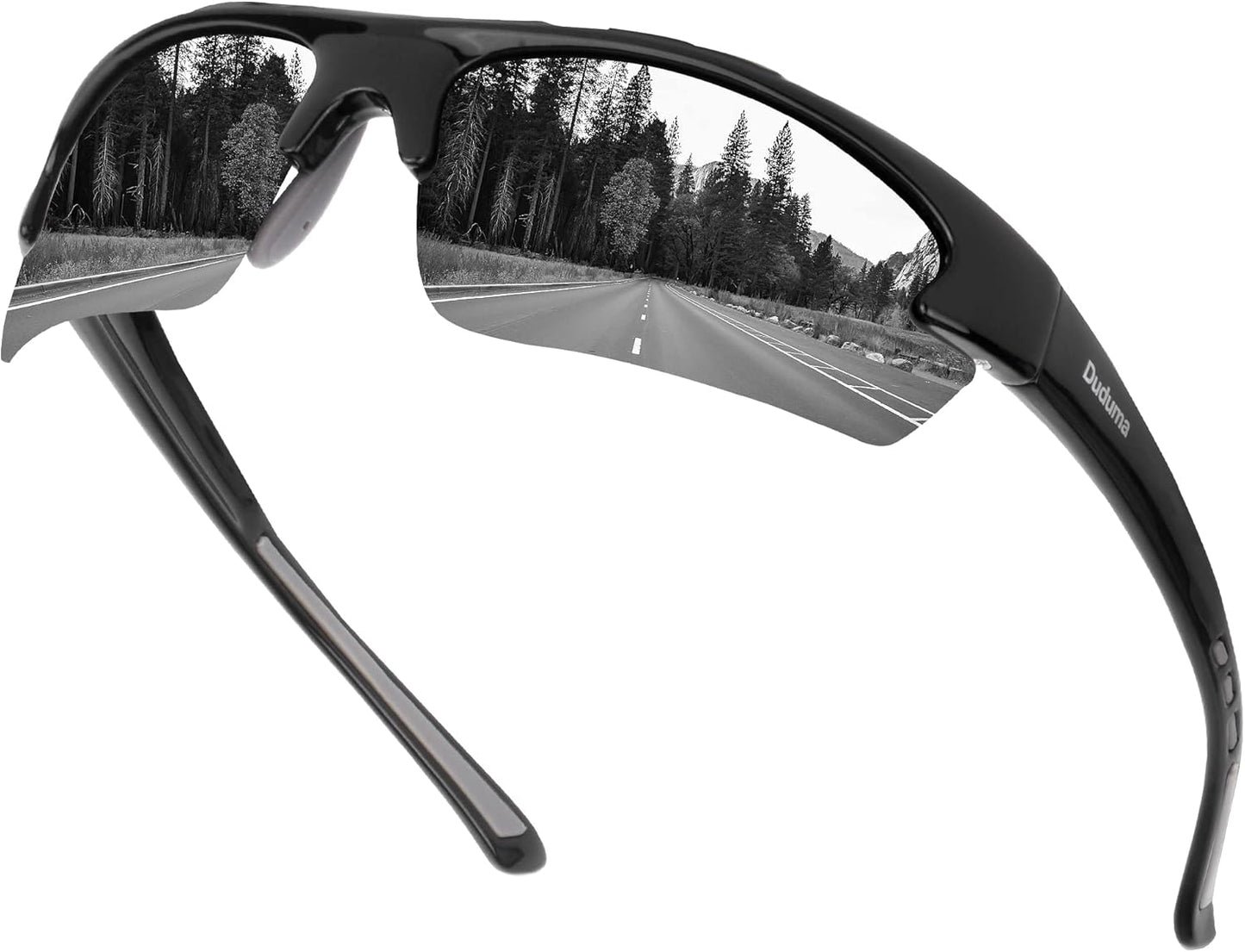 Polarized Sports Sunglasses for Men - Lightweight Tr62 Frame for Fishing, Cycling, Golf & Running
