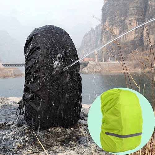 N-KONGJIAN Backpack Rain Cover, Outdoor Backpack Covers, Waterproof Backpack Snow Cover for Travel, Climbing, Hiking and Outdoor Activites (Green)