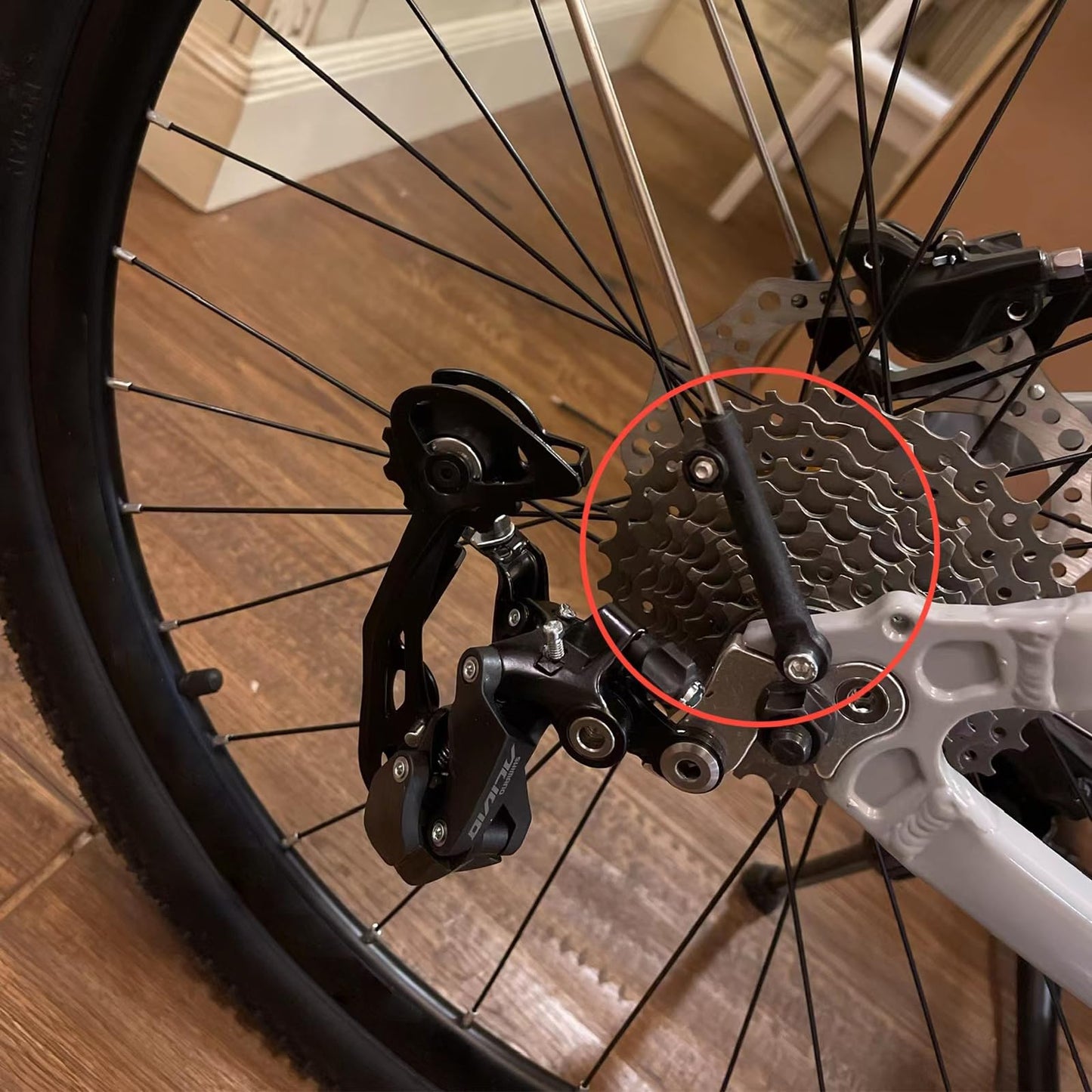 AGLOO 12pcs Bike Fenders Support Extension Sleeve for 20/24/26inches Fenders - Installation Rack Accessories for Bicycle Mud Guard Connecting Stem Rod