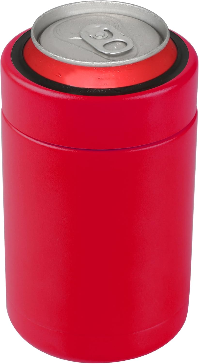 Tahoe Trails 12 oz Stainless Steel Double Wall Vacuum Insulated Can Cooler (Blue)