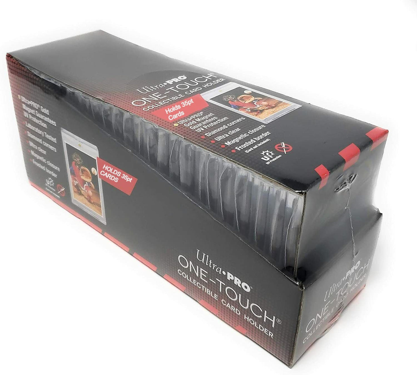 35pt Magnetic Card Holder Cases - 25ct Box for Standard Size Sports & Collectible Cards