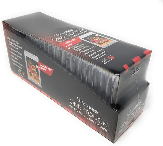 35pt Magnetic Card Holder Cases - 25ct Box for Standard Size Sports & Collectible Cards