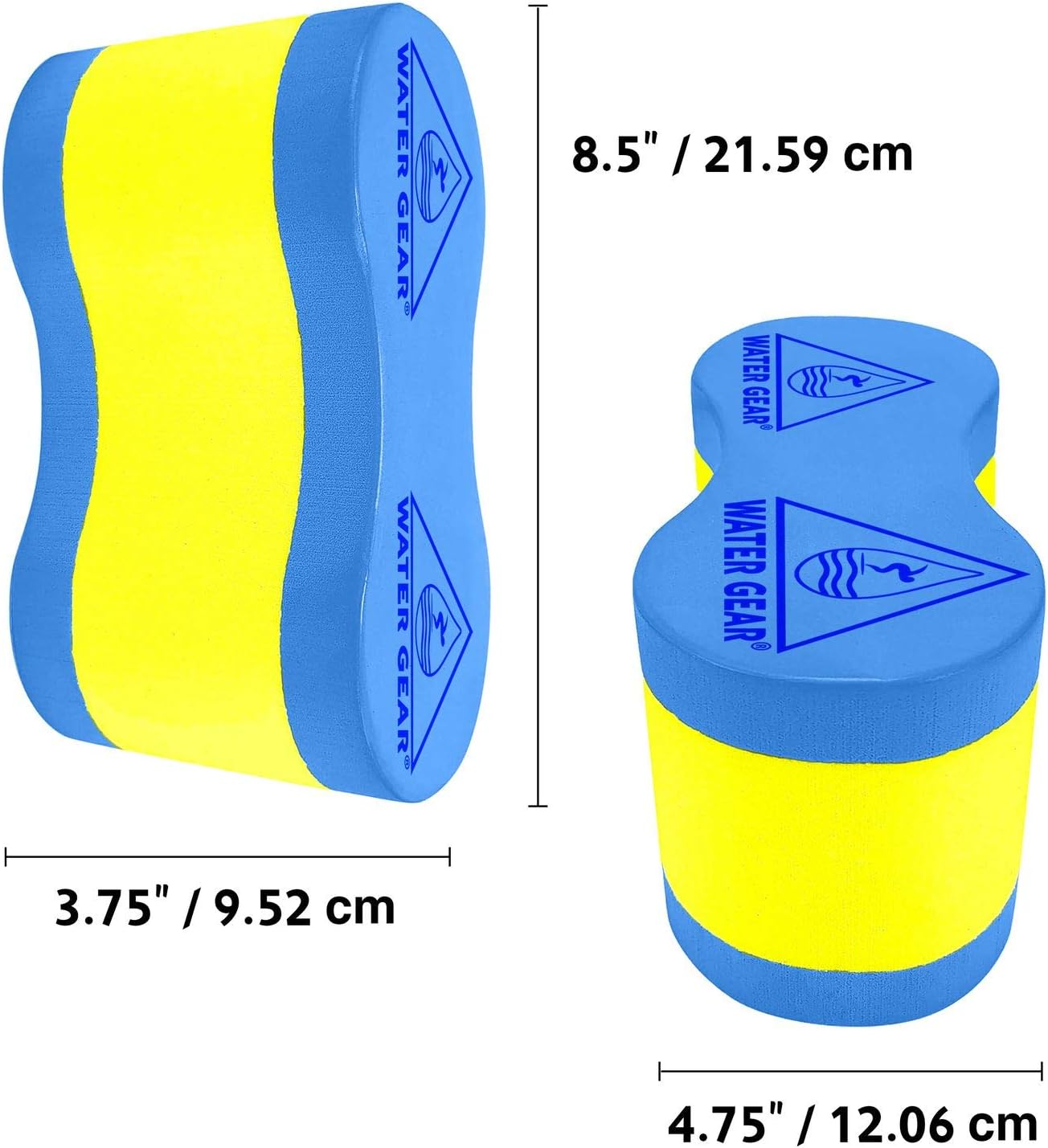 Water Gear Pull Float - Pool Training Aid - Improve Upper Body Strength - Soft and Comfortable - Aquatic Workout and Exercise -