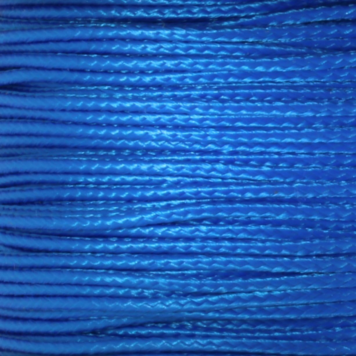 JIG PRO SHOP Black 1.18mm x 125' Micro Cord Paracord - Made in The USA