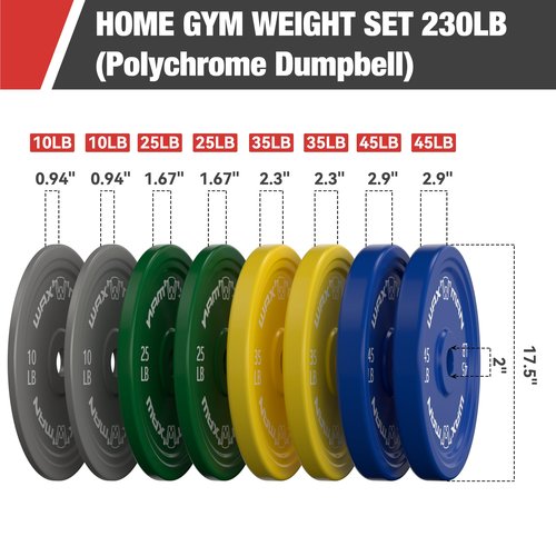 Waxman Leg Press Hack Squat Machine Combo, Leg Exercise Machine with Linear Bearing, Special for Lower Body with Weight Storage for Quads, Hamstring, Glutes and Calves with 340lBS Color Plates