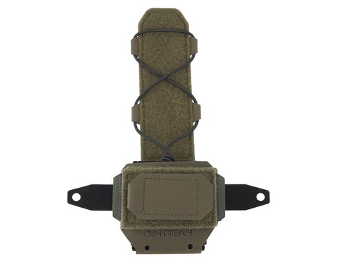Tactical Helmet Battery Pouch Counterweight Pouch 500D Nylon Helmet Battery Bag for Airsoft Hunting Outdoor Sports (RG)